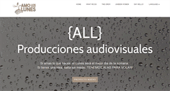 Desktop Screenshot of amoloslunes.com